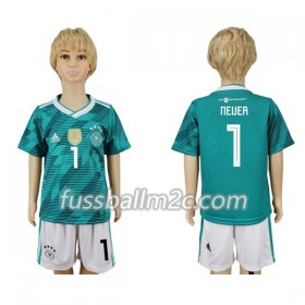 Fußballtrikots Deutschland Neuer 1 Kinder Auswärts Trikotsatz WM 2018